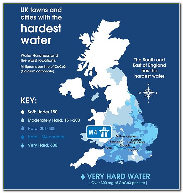 Fluoridated Water Areas Uk