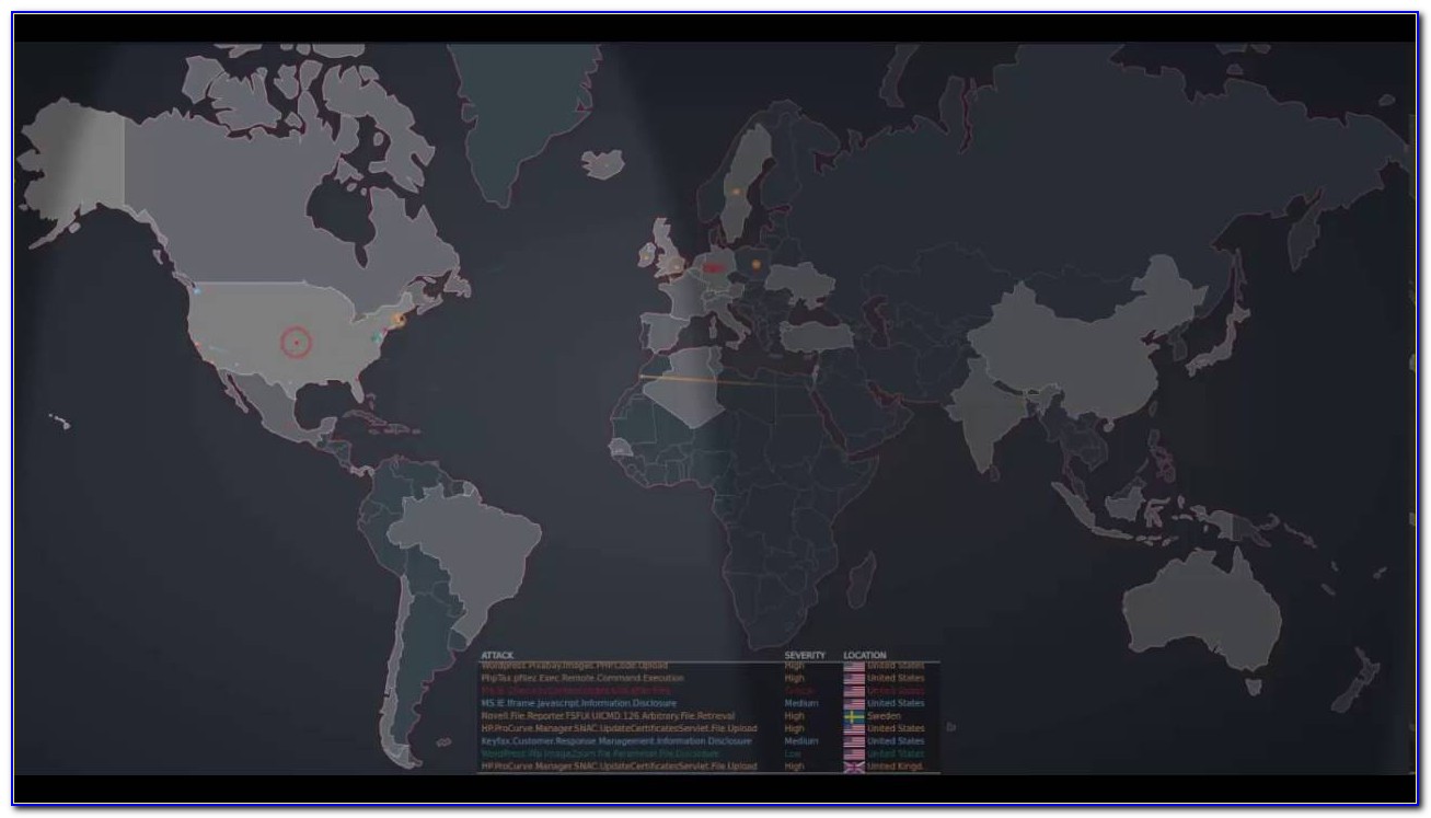 Fortinet Threat Maps