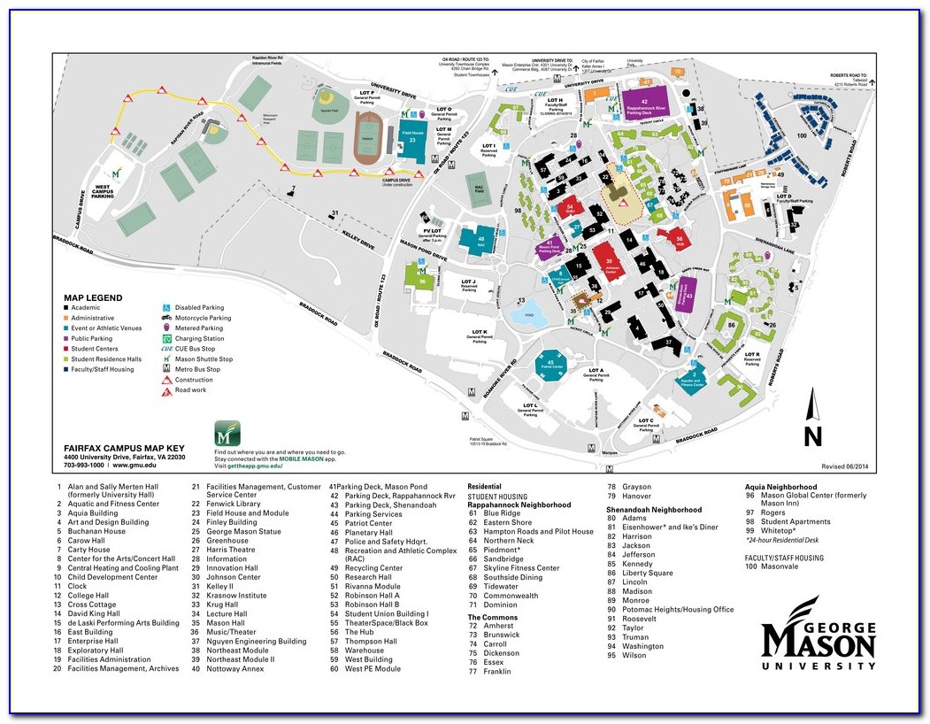 George Mason University Arlington Campus Map