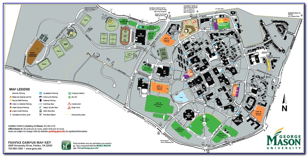 George Mason University Manassas Campus Map