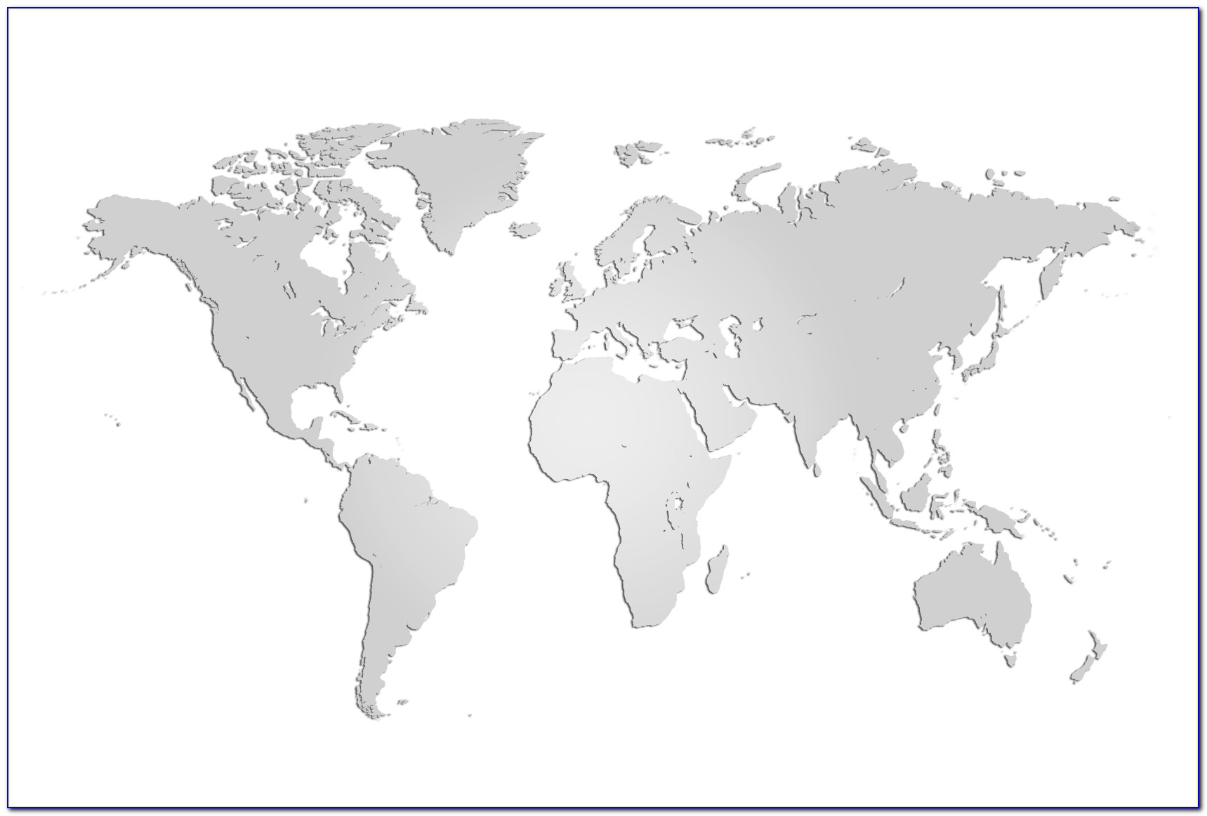 Greyscale World Map