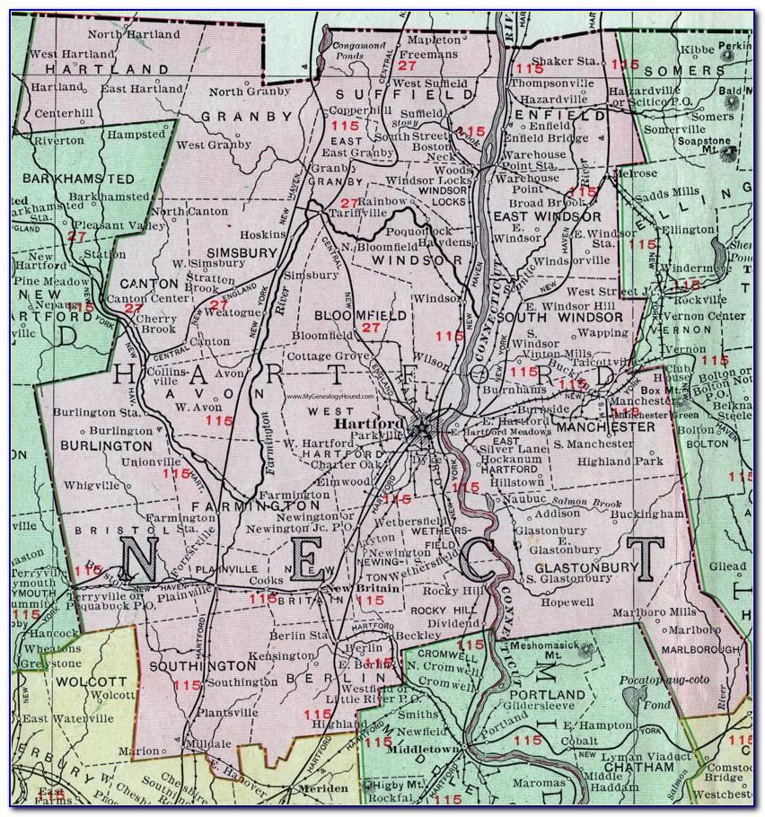 Hartford County Gis Map