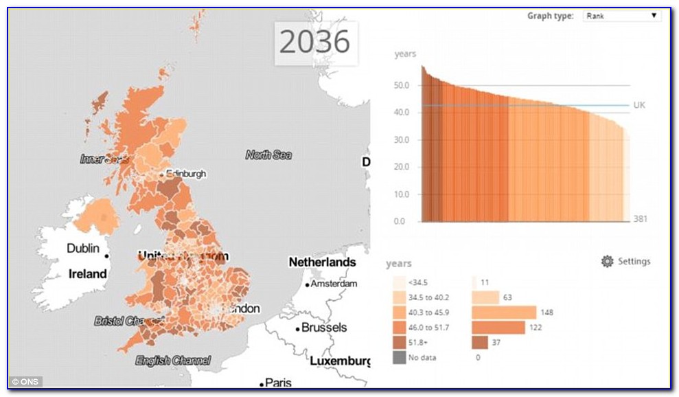 Interactive Population Density Map Uk