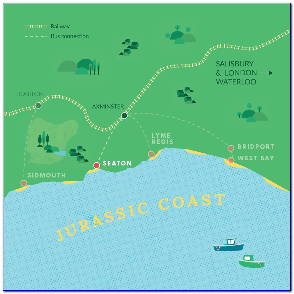 Jurassic Coast Map Pdf