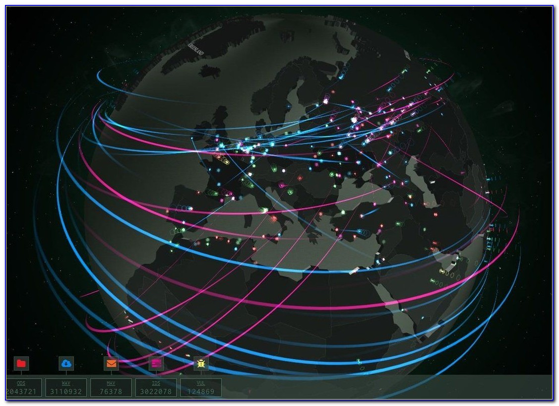 Kaspersky Digital Attack Map