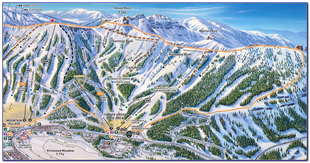 Kirkwood Ski Resort Directions
