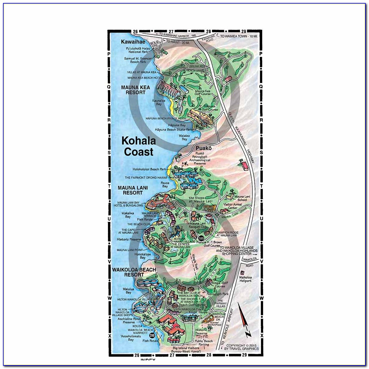 Kohala Coast Big Island Map