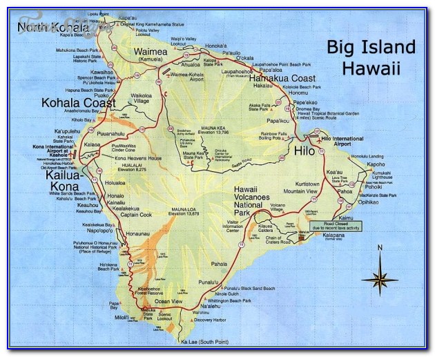 Kohala Coast Map