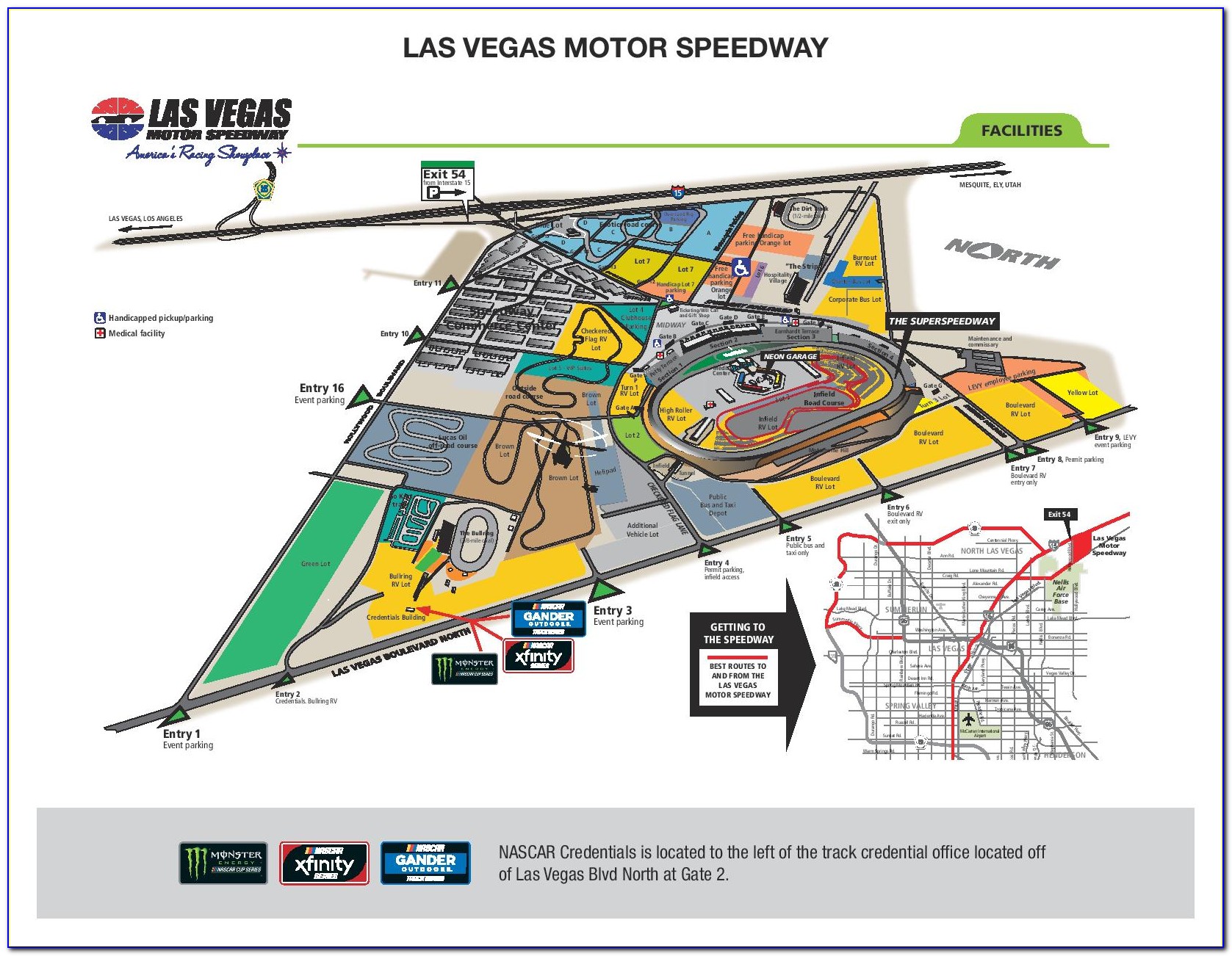 Las Vegas Motor Speedway Address