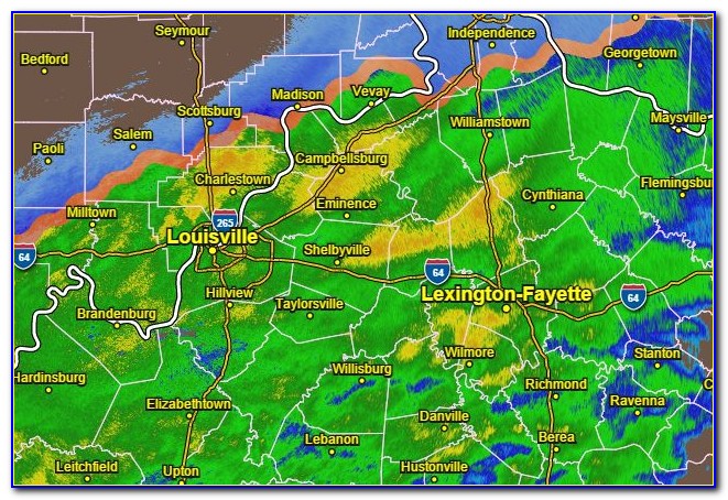 Louisville Kentucky Weather Radar Map