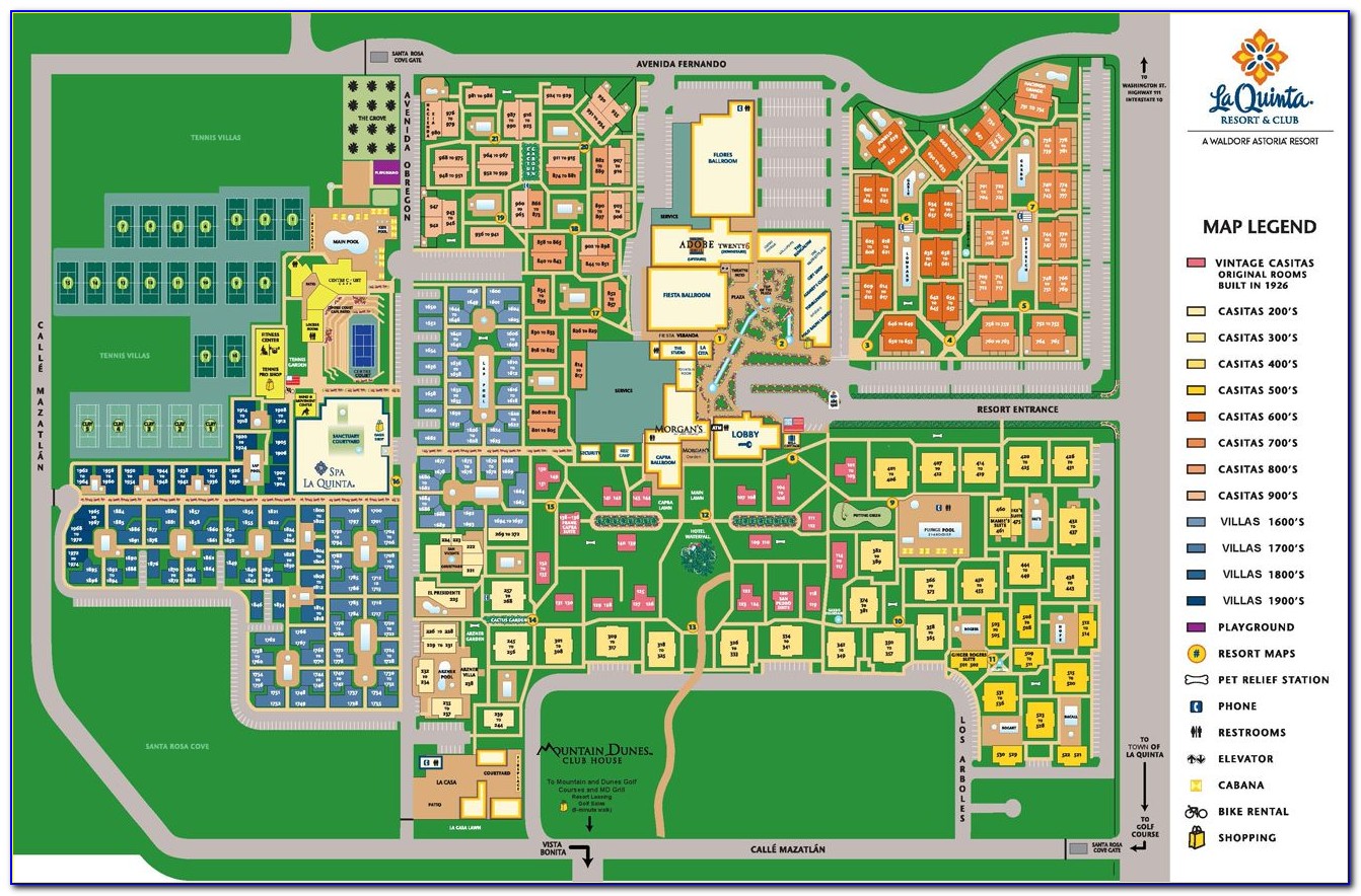 Map Of La Quinta Hotels In Florida