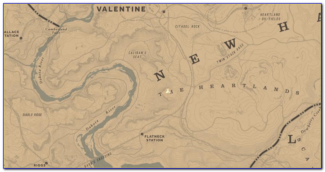 Maximo Map Red Dead Redemption 2