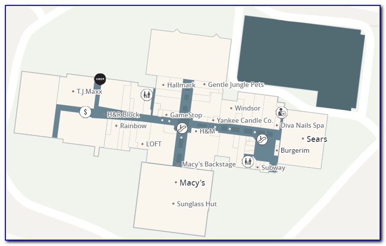 Meriden Mall Map Ct