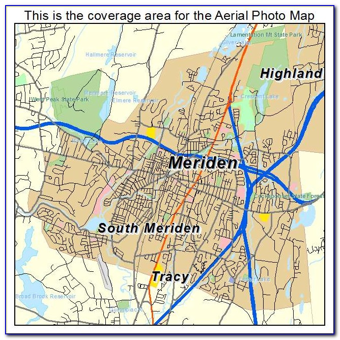 Meriden Square Mall Map