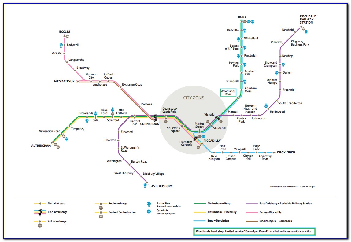 Metrolink Route Map Manchester