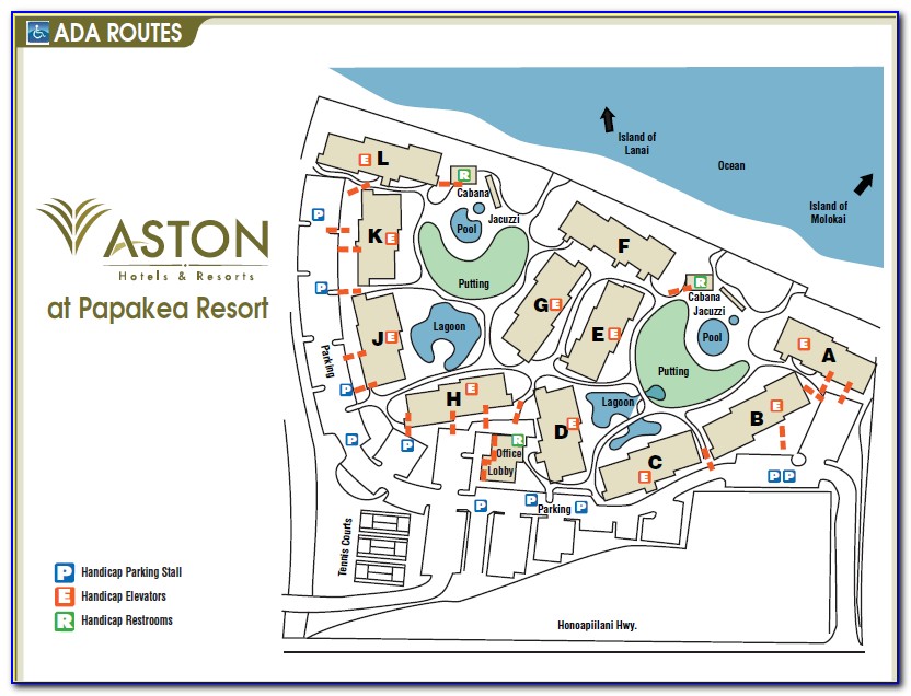 Papakea Resort Map Of Buildings