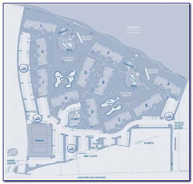 Papakea Resort Site Map
