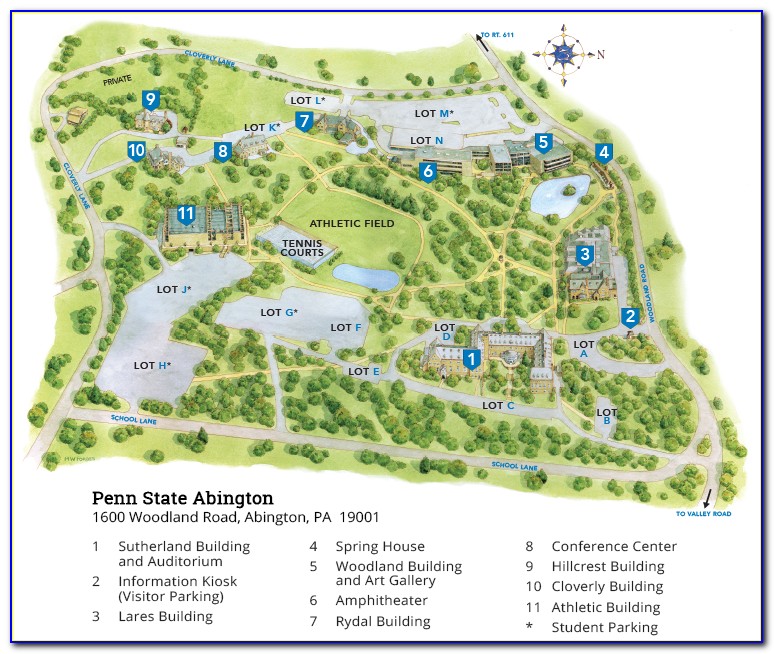 Penn State Altoona Tree Map