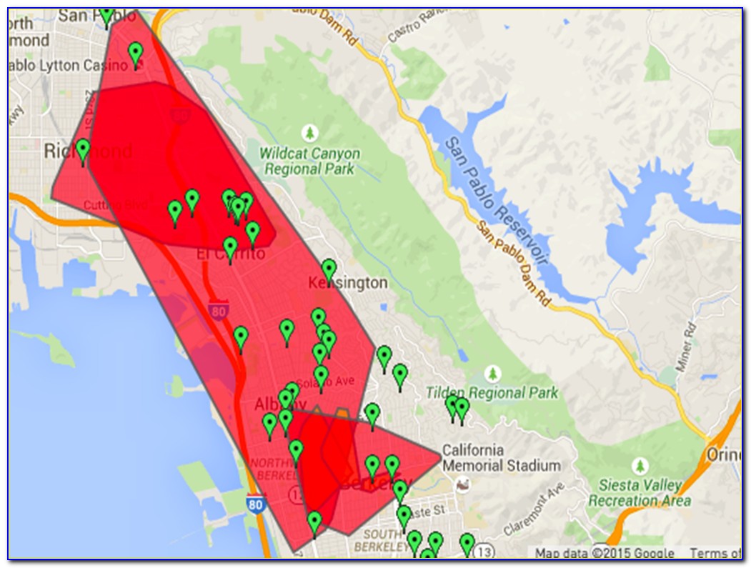 Pge Outage Map California