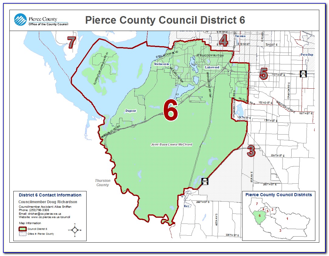 Pierce County Gis Map Wi