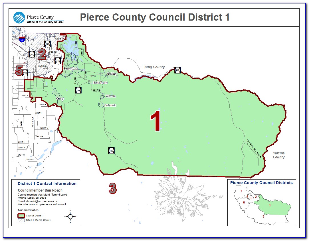 Pierce County Gis Parcel Map