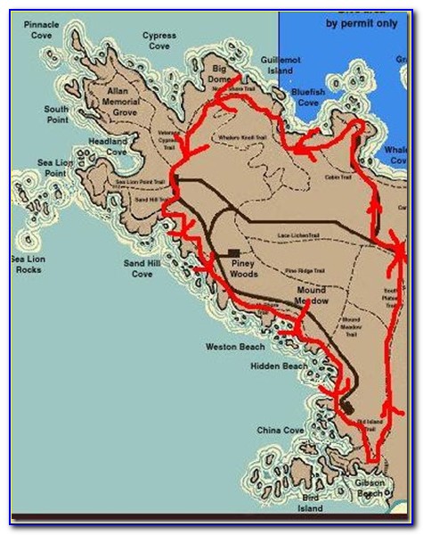 Point Lobos Trail Map