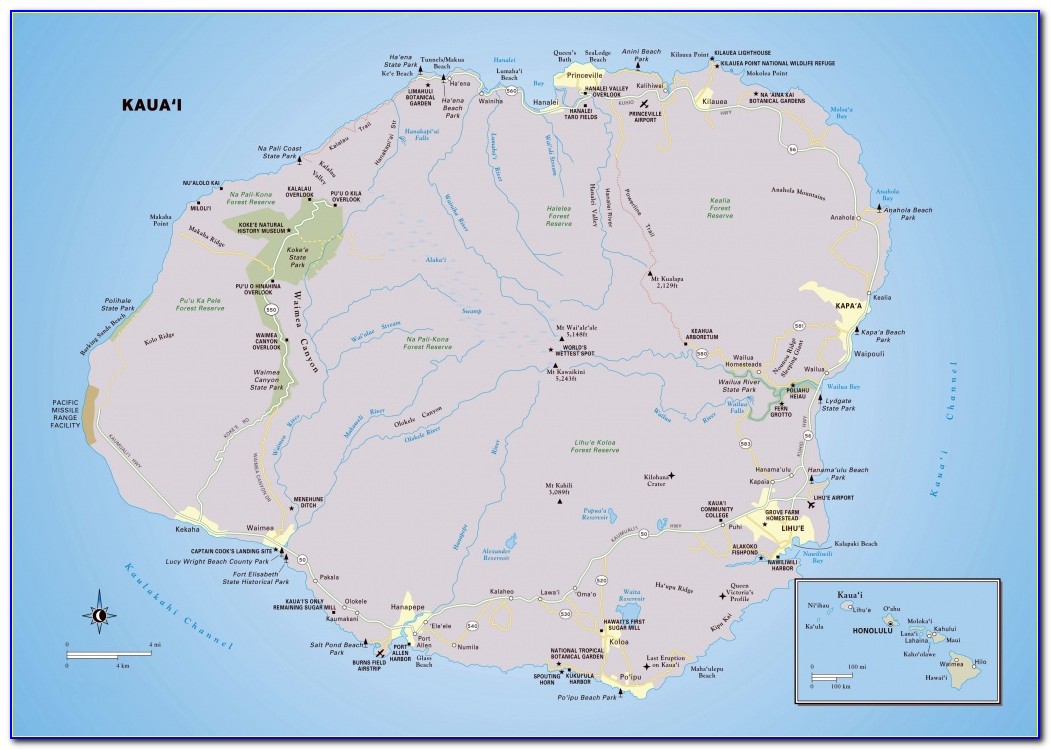 Printable Road Map Of Maui Hawaii
