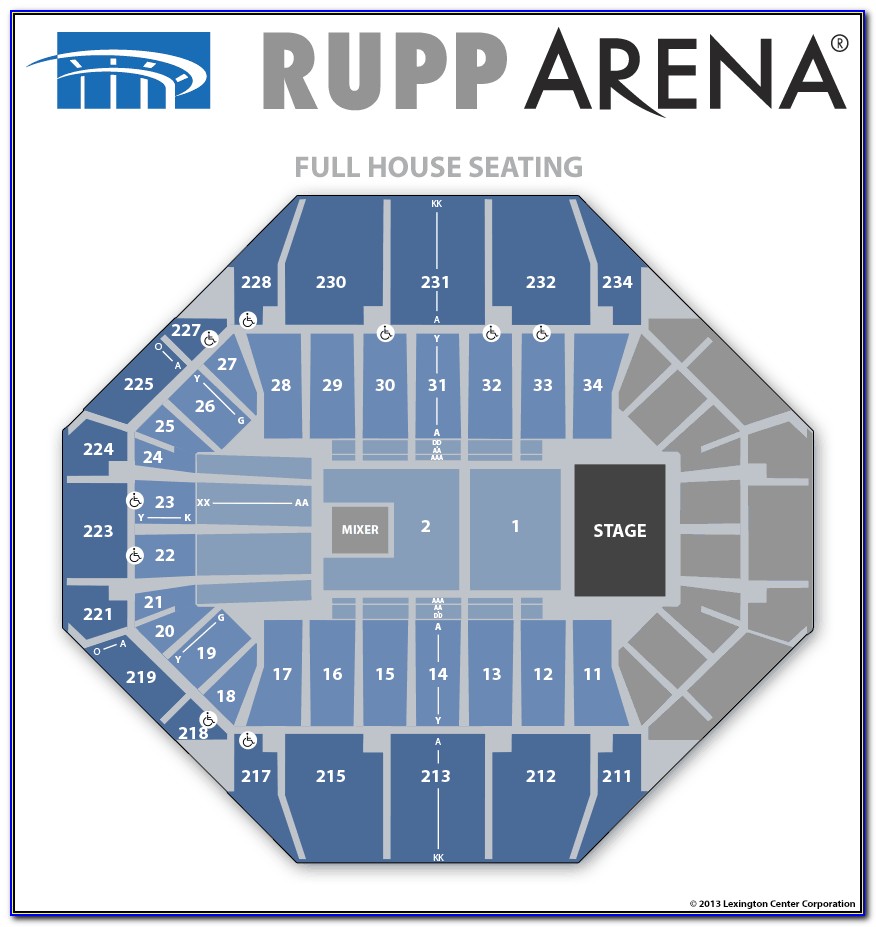 Rupp Arena Seating View Virtual