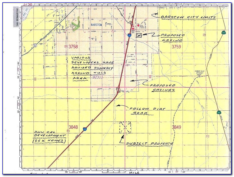 San Bernardino Assessor Parcel Map
