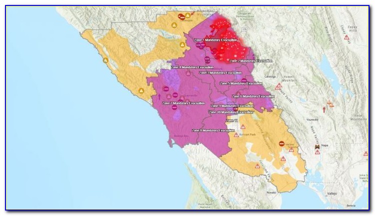 San Jose Active Fire Map