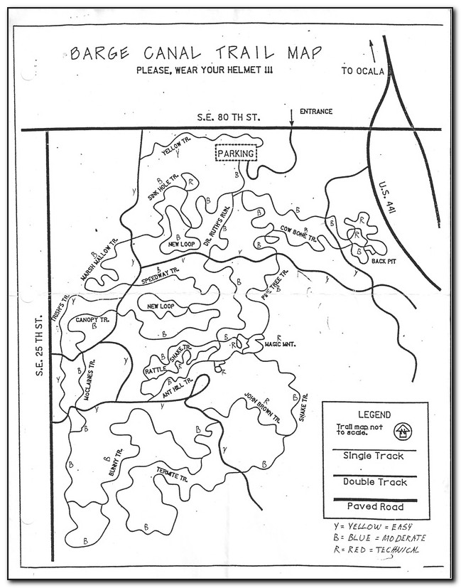 Santos Paved Trail Map