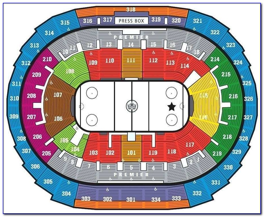 Staples Center Suite Seating Map