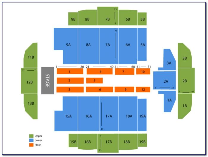 Tacoma Dome Seating Chart With Rows
