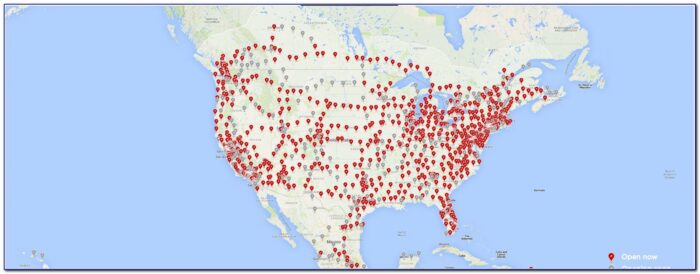 Tesla Supercharger Interactive Map