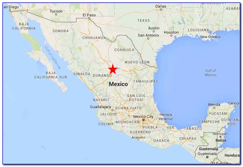 Torreon Mexico Map