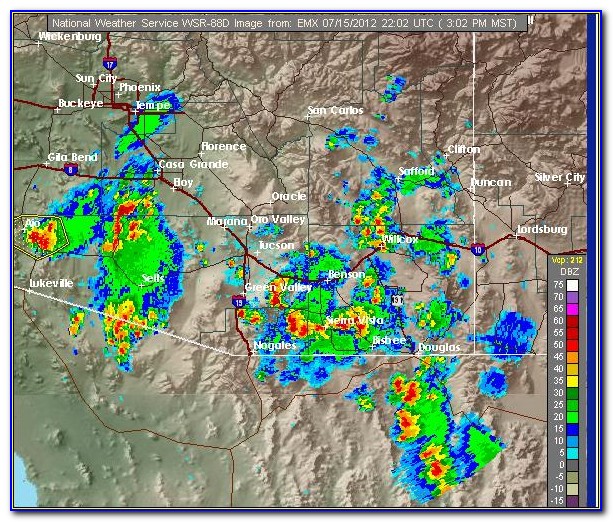 Tucson Interactive Weather Map