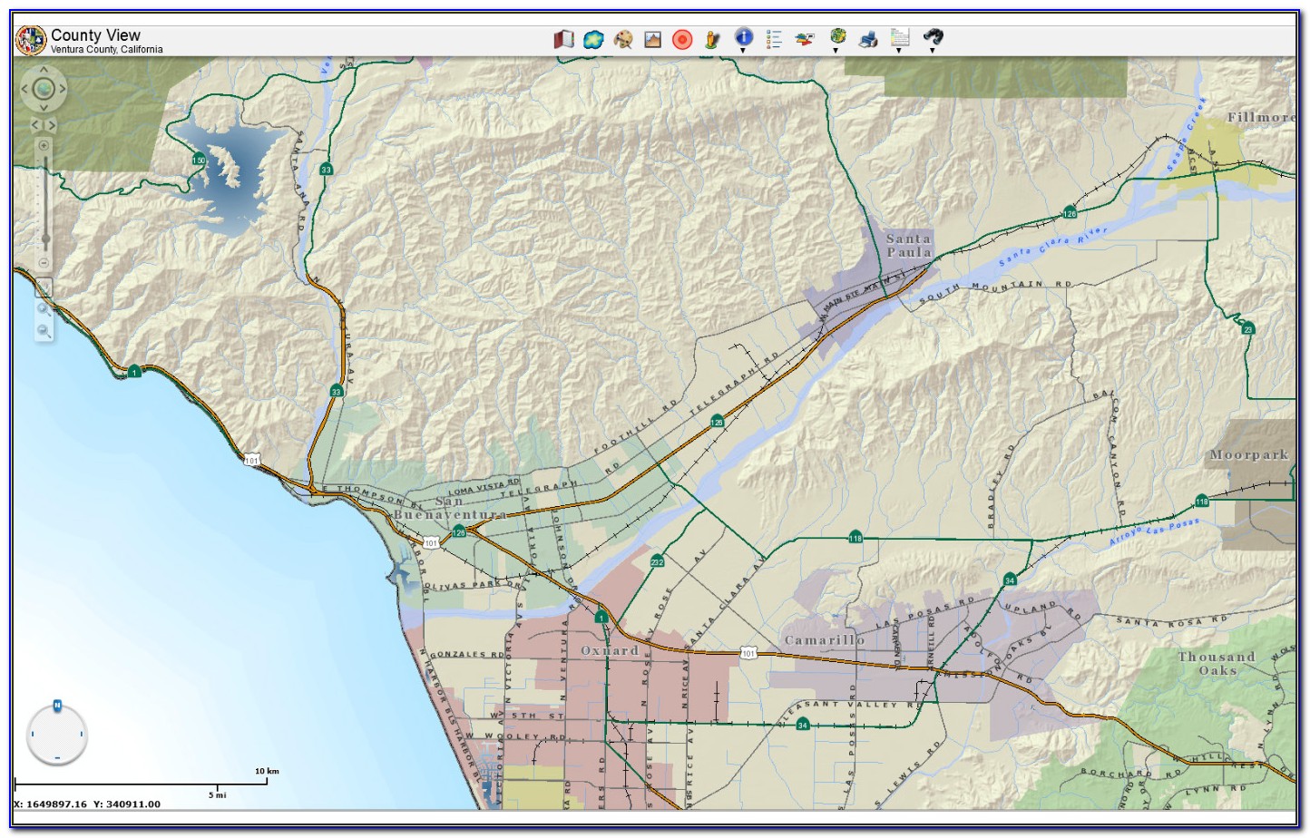 Ventura County Assessor Map