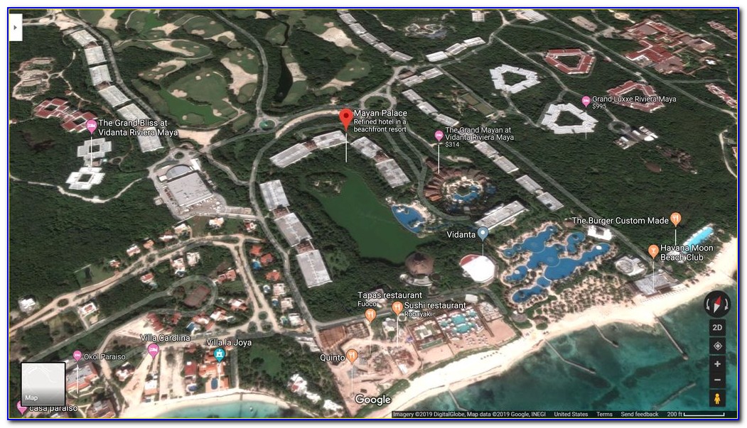 Vidanta Riviera Maya Resort Map