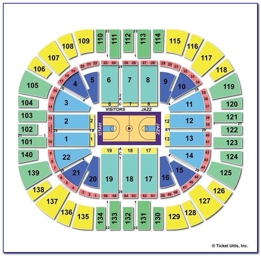Vivint Arena Seat Map