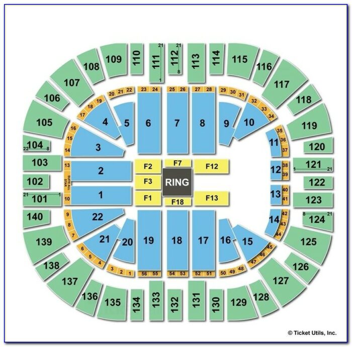 Vivint Arena Seating Map