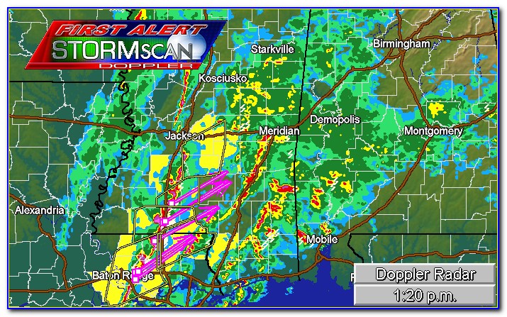Warren County Mississippi Weather Map