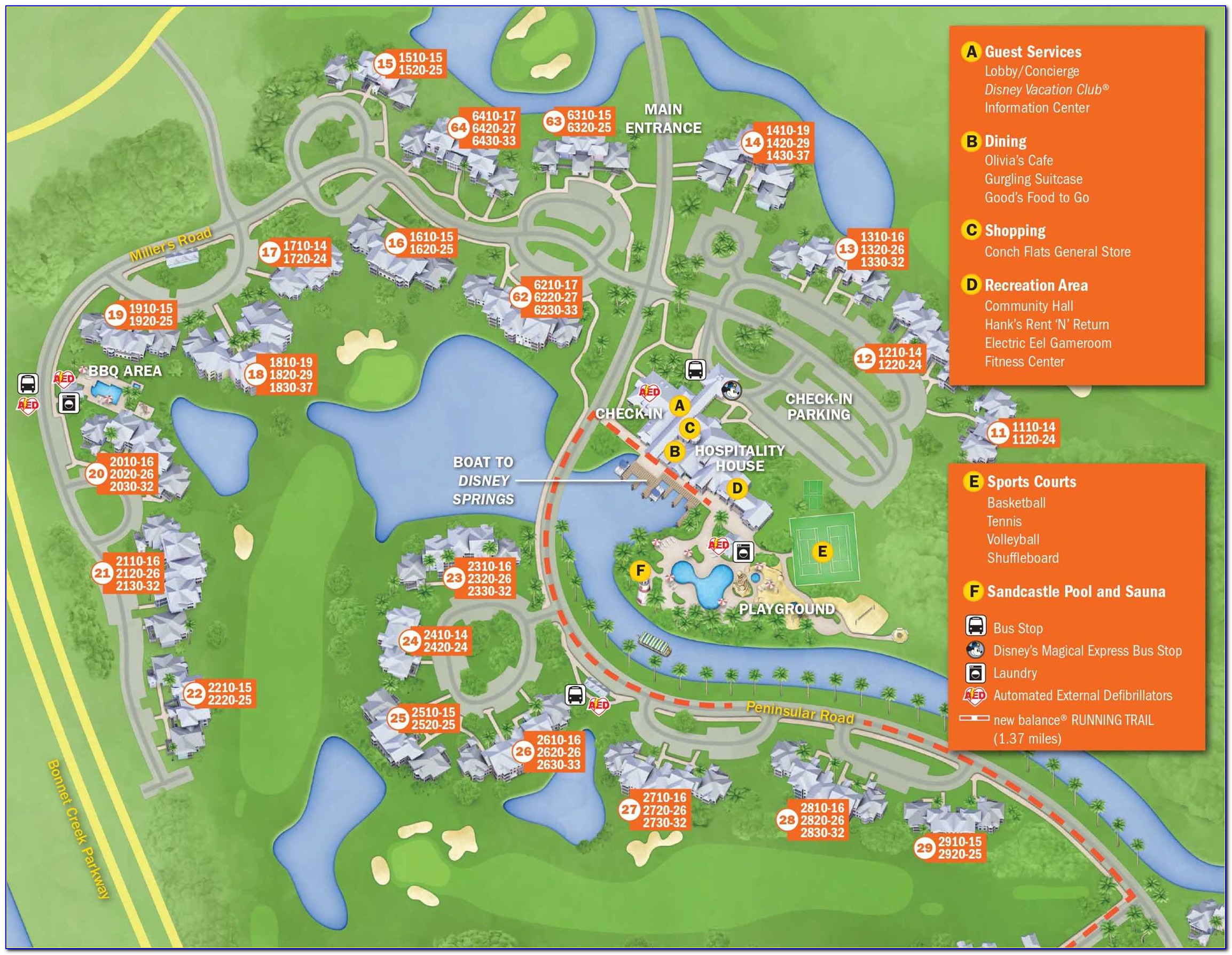 Wdw Resort Map 2020