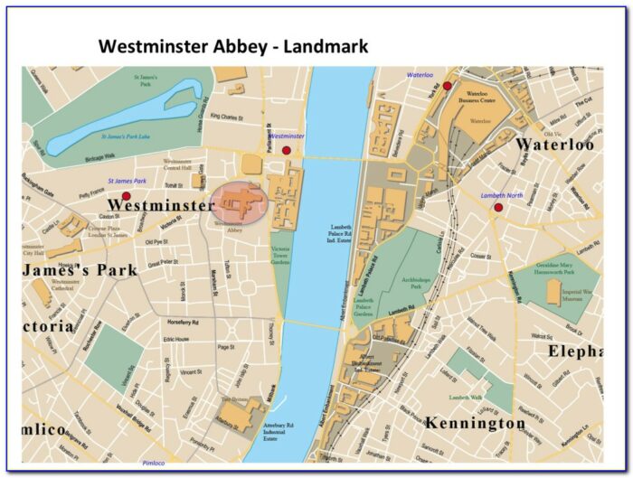Westminster Abbey Maps