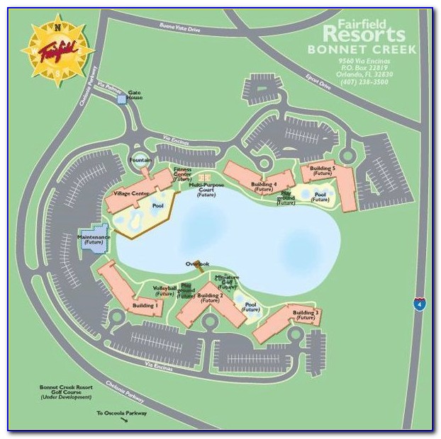 Wyndham Bonnet Creek Resort Floor Plan