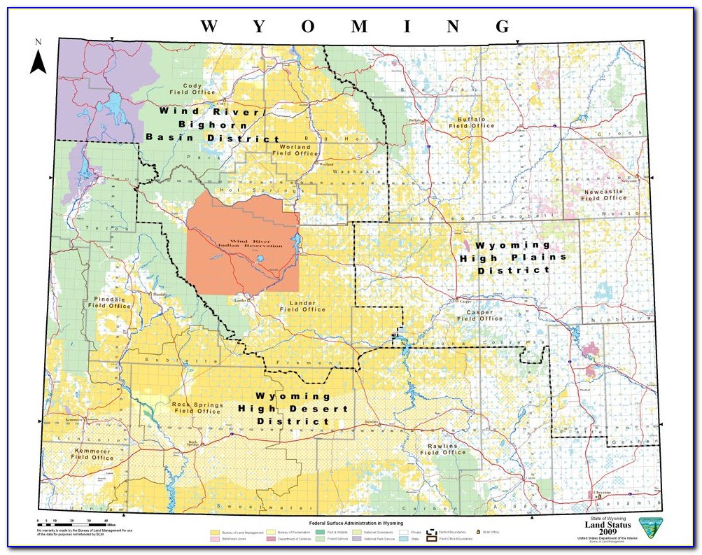Wyoming Blm Maps